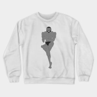 Gigachad Bouncing Betty Full: A Meme Design Crewneck Sweatshirt